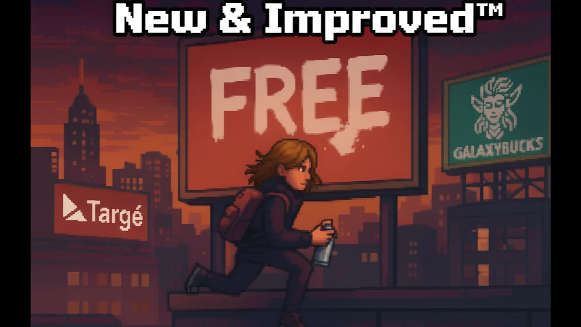 New & Improved™ Key Art